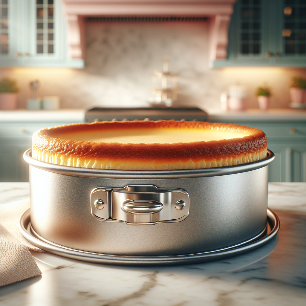 PETÍTS DESSERTS 8-Inch Springform Pan: The Secret to Perfect Cheesecakes and Versatile Baking for Home Chefs