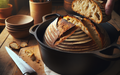 Master the Art of Sourdough: Home Bakers’ Guide to Perfectly Shaped Boules in a Dutch Oven for Artisanal Bread Bliss