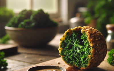 Healthy Eaters Rejoice: Crispy Baked Kale Falafel Satisfies Cravings Without Guilt – Perfect for Busy Families Seeking Nutritious Weeknight Dinners