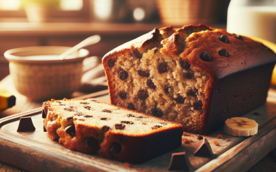 Indulge in Perfectly Moist Chocolate Chip Banana Bread: The Ultimate Comfort Recipe for Busy Parents to Satisfy Sweet Cravings and Reduce Food Waste