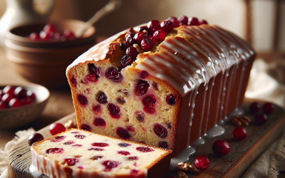 Delight Your Family with a Moist Cranberry & Nut Loaf Cake: The Perfect Balance of Tart and Sweet for Holiday Bakers Seeking a Crowd-Pleasing Dessert