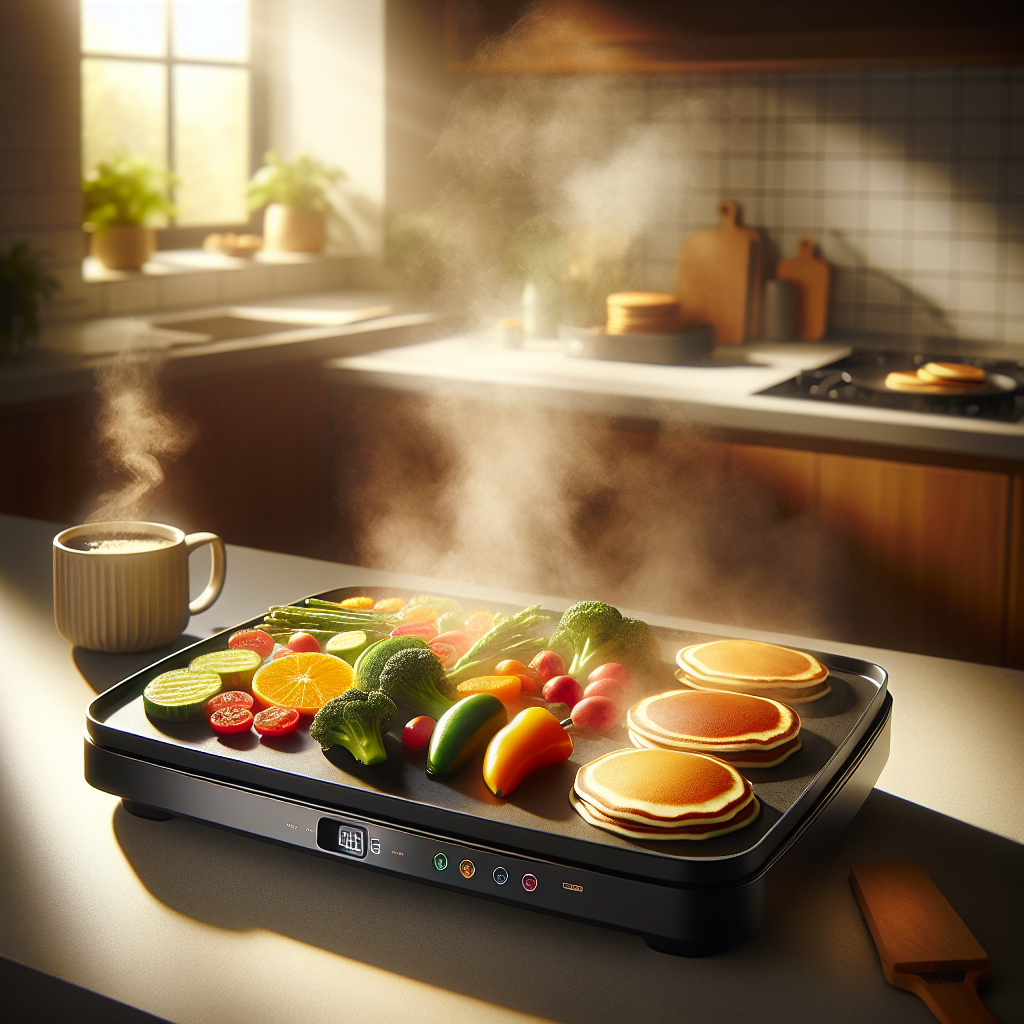 BELLA XL Electric Griddle: Cook Faster, Healthier Meals for Your Family with This Versatile Kitchen Essential