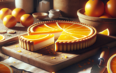 Impress Your Guests: Master the Art of Fresh Orange Cream Tart for a Zesty, Creamy Dessert That Will Elevate Your Baking Skills and Tantalize Taste Buds