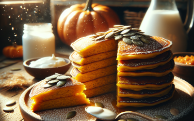 Indulge in Fluffy Vegan Pumpkin Pancakes: The Ultimate Gluten-Free Breakfast Solution for Health-Conscious Families Craving Fall Flavors