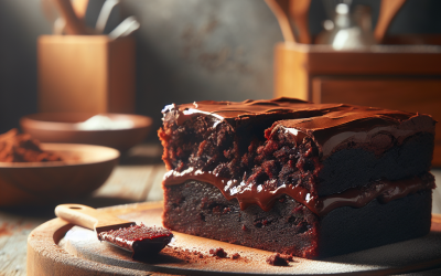 Elevate Your Baking Game: Indulgent Homemade Brownie Cake Layers with Fudge Frosting for Chocolate Lovers to Impress Guests and Satisfy Cravings