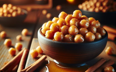 Boost Your Health with Sweet and Savory Honey-Cinnamon Chickpeas: The Perfect Snack for Busy Parents Seeking Nutritious, Kid-Friendly Options That Satisfy Cravings and Support Immunity