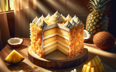 Tropical Paradise in Every Bite: Impress Guests with This Easy Pina Colada Crunch Cake Recipe That Brings the Beach to Your Dessert Table