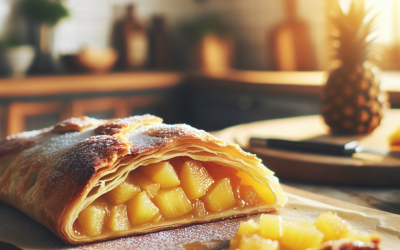 Delight Your Family with a Tropical Twist: Master the Perfect Pineapple Strudel for a Refreshing Dessert That Transports You to Paradise