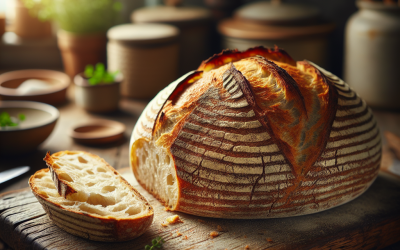 Master the Art of Sourdough: Bake a Rustic Country Loaf That Will Impress Your Family and Friends, Even If You’re a Beginner Baker