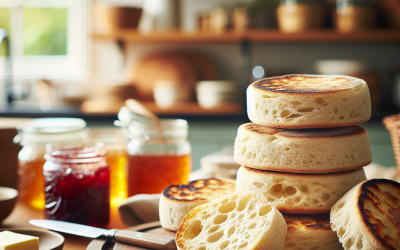 Impress Your Family with Homemade Sourdough English Muffins: A Foolproof Guide for Busy Bakers to Create Artisanal Breakfast Treats and Save Money on Store-Bought Alternatives